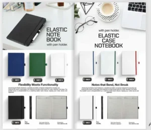 نوت بوك جلد صلب فاخر (Rigid Leather Notebook)