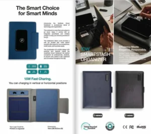 Smart Notebook with Wireless Charging