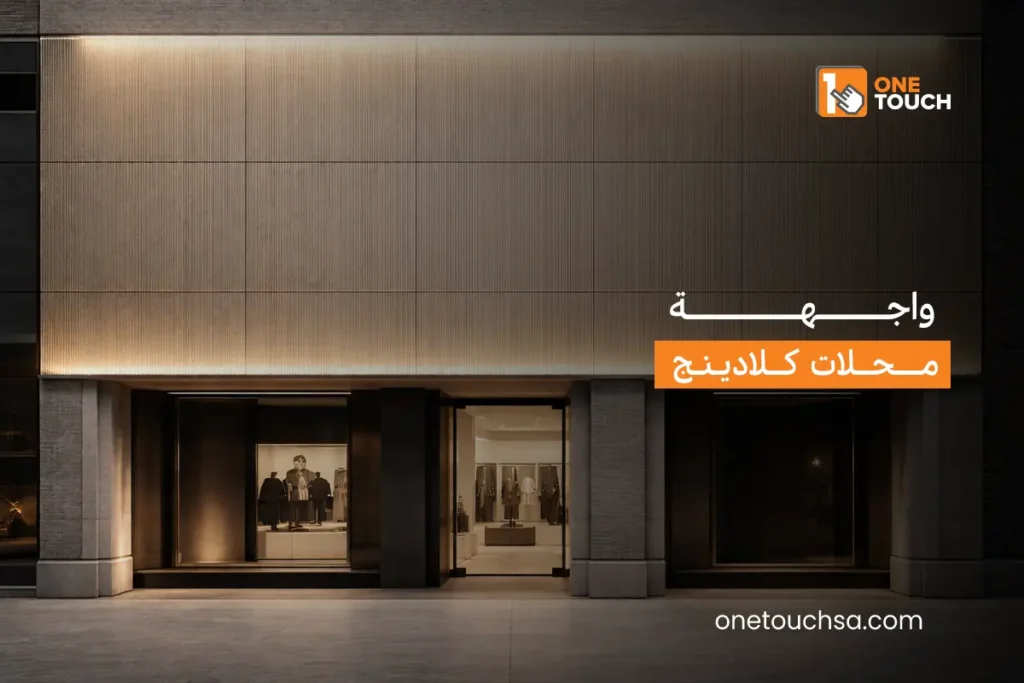 واجهة محلات كلادينج