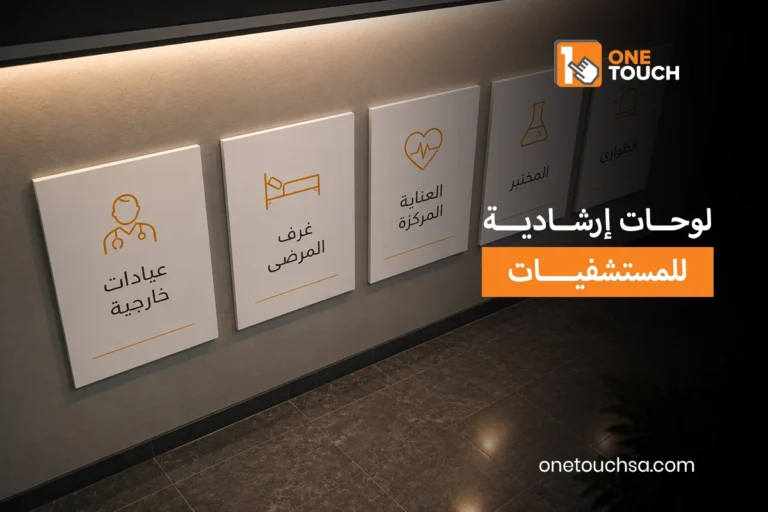 لوحات ارشادية للمستشفيات